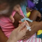 Brasília (DF) Vacinação contra a gripe para crianças a partir de seis meses até 11 anos de idade.