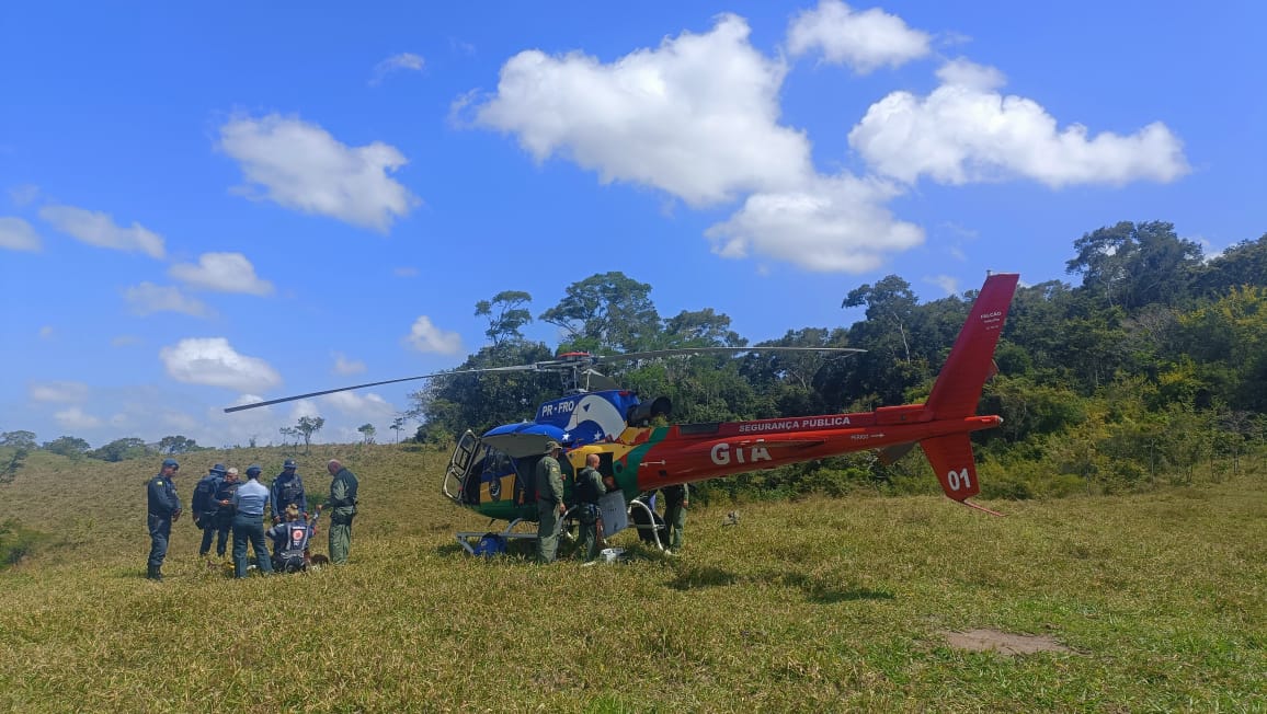 Idoso é resgatado em área de mata após sofrer AVC em Laranjeiras