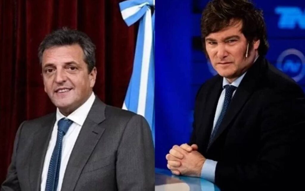 Sergio Massa e Javier Milei disputarão 2º turno da eleição presidencial da Argentina