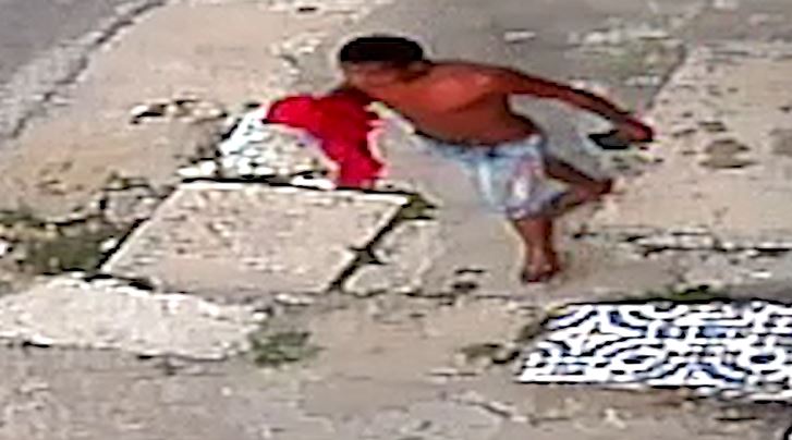 Polícia divulga imagens de suspeito do latrocínio contra idoso no José Conrado de Araújo