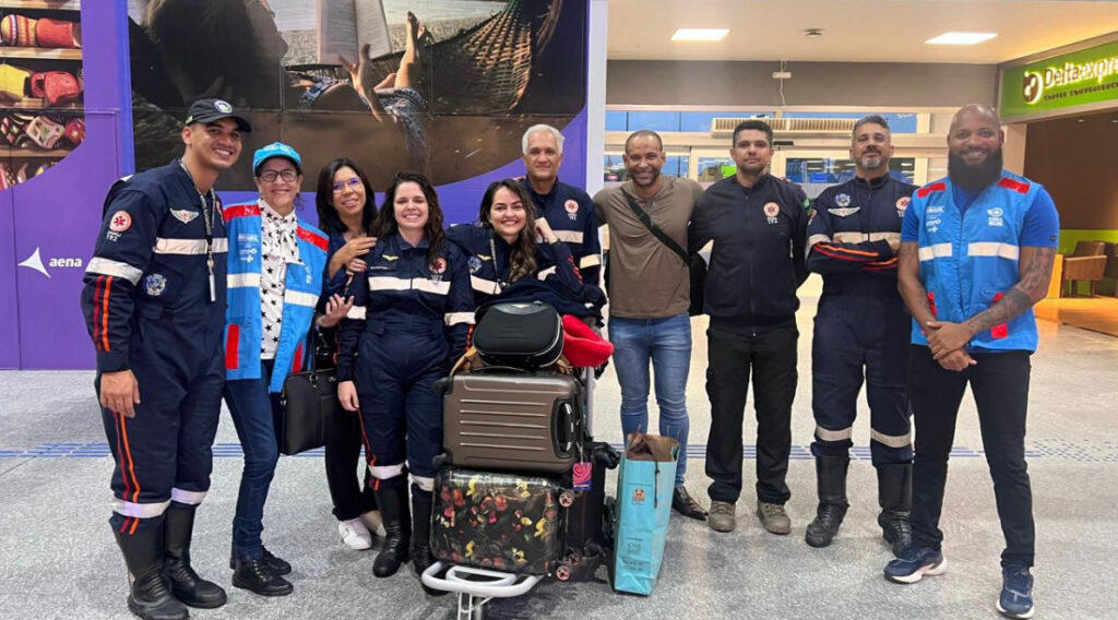 Equipe do Samu 192 Sergipe irá atuar no atendimento e resgate das vítimas no Rio Grande do Sul