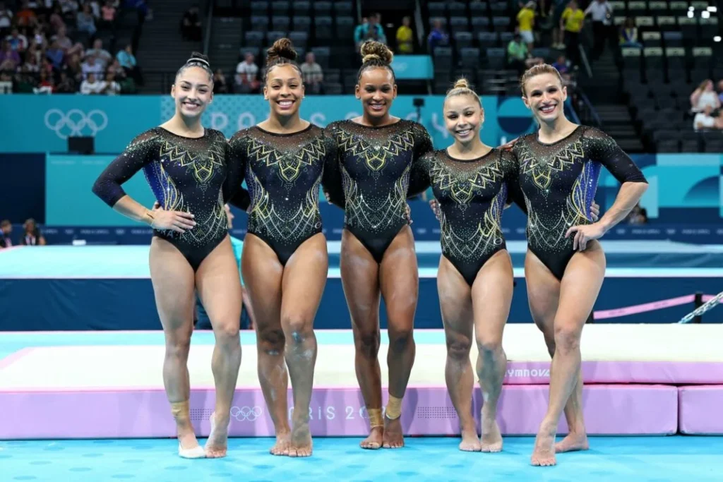 Brasil conquista medalha inédita na modalidade de equipes na ginástica