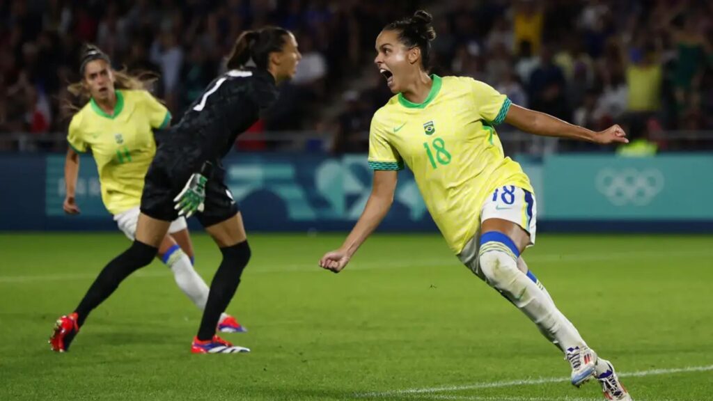 Brasil derrota a França no futebol feminino e avança para a semifinal das Olimpíadas