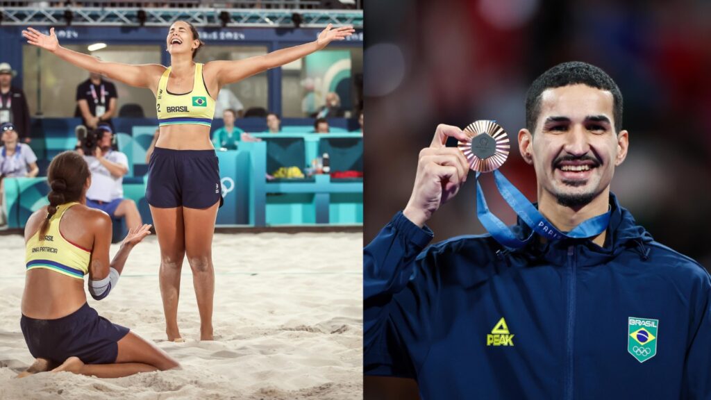 Olímpiadas 2024: Bronze no Taekwondo e vôlei de praia feminino na final