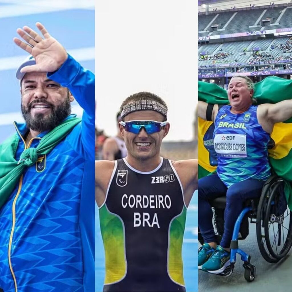 Paralímpiadas: Brasil alcança marca de 30 medalhas com conquistas no atletismo e triatlo