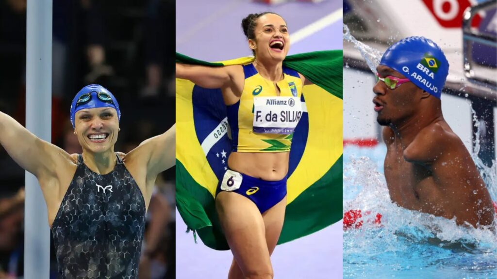 Paralimpíadas 2024: Brasil conquista ouro no atletismo e natação