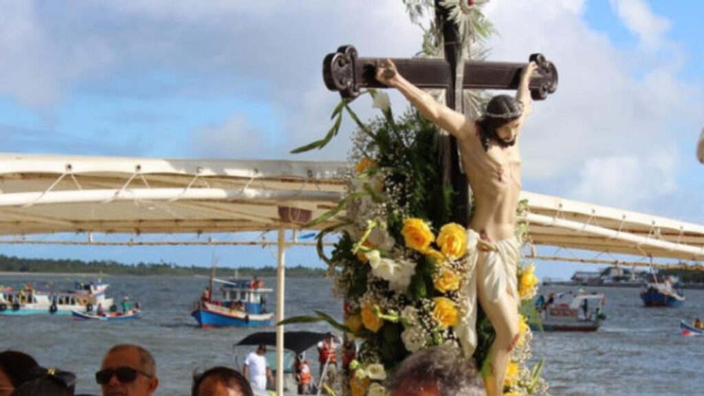 Festa de Bom Jesus dos Navegantes acontece até a próxima quarta-feira, 1º