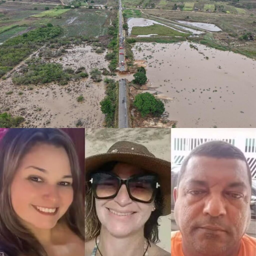 Vítimas de rompimento na rodovia SE-438 seguiam a Aracaju para liberar corpo de familiar falecido