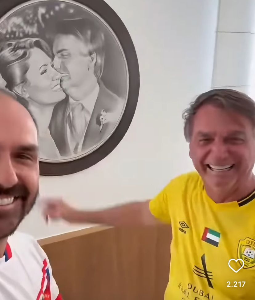 Bolsonaro faz aceno a Rodrigo Valadares em vídeo: “Até o Senado em 2026”