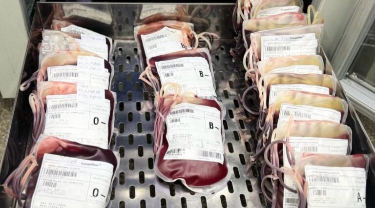 Estoque de sangue