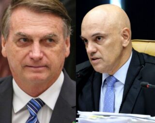 Bolsonaro e Moraes