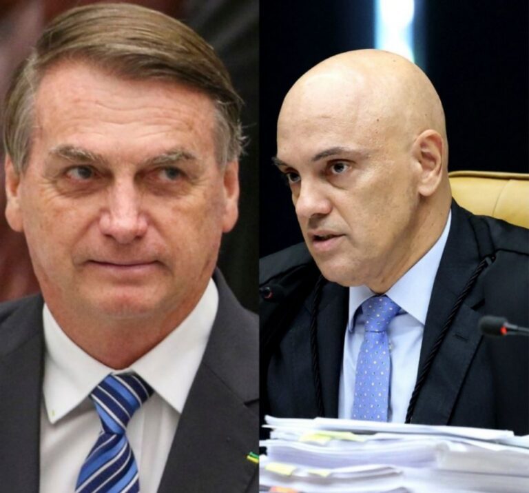 Bolsonaro e Moraes