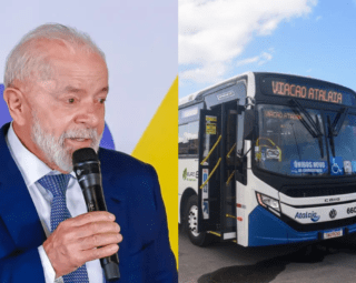 Lula e ônibus